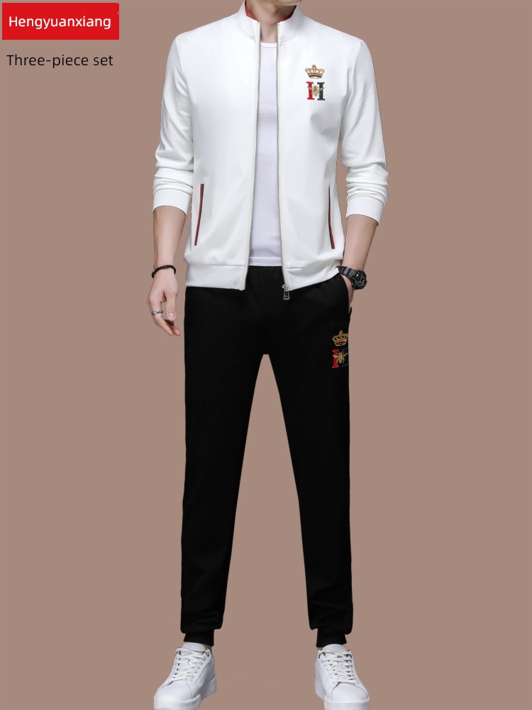 hyz  man trend handsome spring mulberry silk