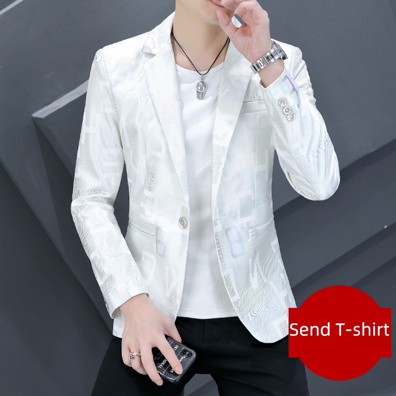 leisure time Self-cultivation trend personality Autumn  suit loose coat