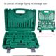 Hardware tool socket wrench ratchet dual-purpose wrench empty box storage box multi-spec tool storage box