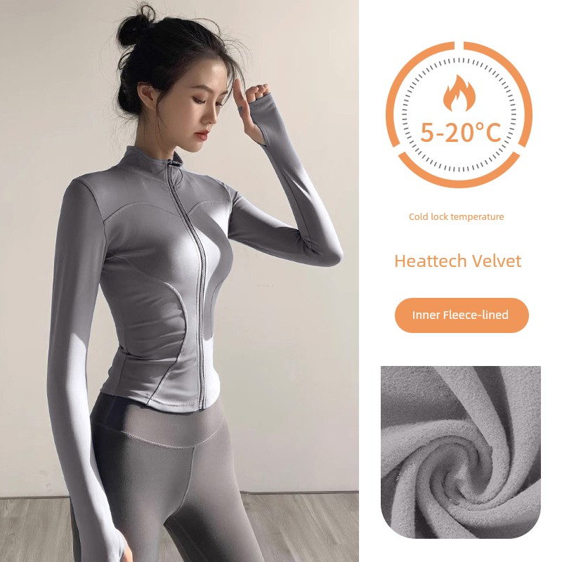 Lulu Quick Drying Clothes Sports Outwear Women's Summer Sun Protection Cinched Bodycon Tops Yoga Long Sleeves Thin Outdoor Cardigan