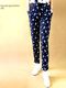 Pure cotton silk pants for women's pants for summer prints large size artificial cotton beach yarn pants for cotton small feet Harun casual pants