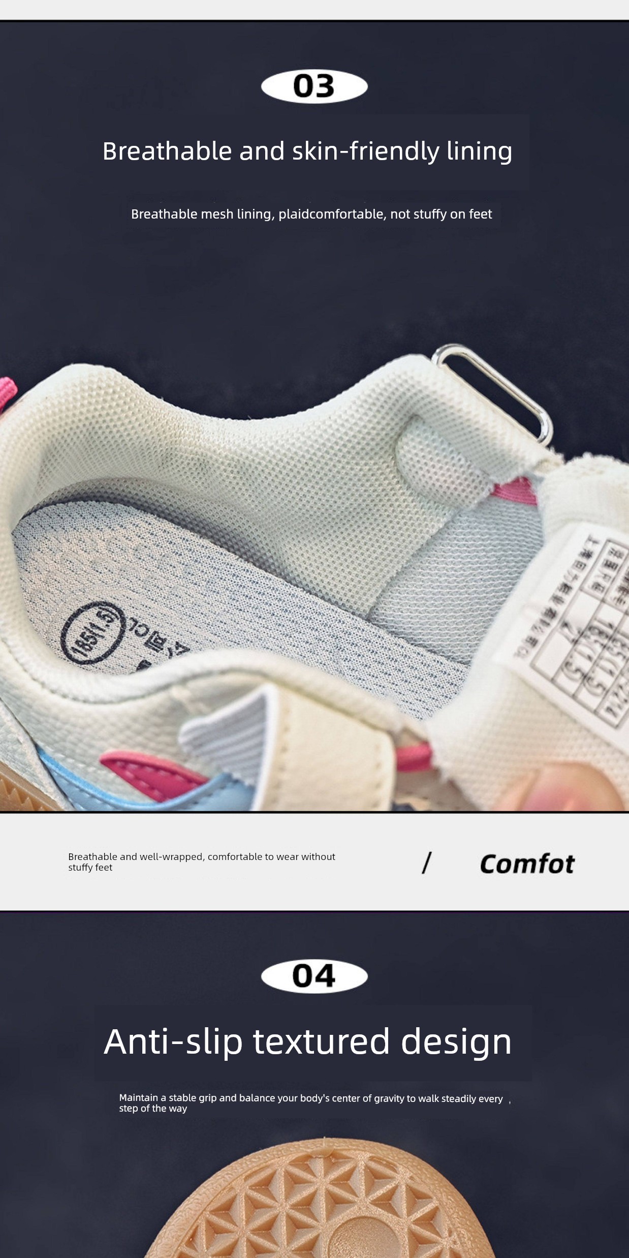 Warrior Girls' Shoes, Super Stylish, 2026 New Autumn Model, Children's German Training Shoes, Leather Surface, Waterproof, Trendy Sports Shoes — 6