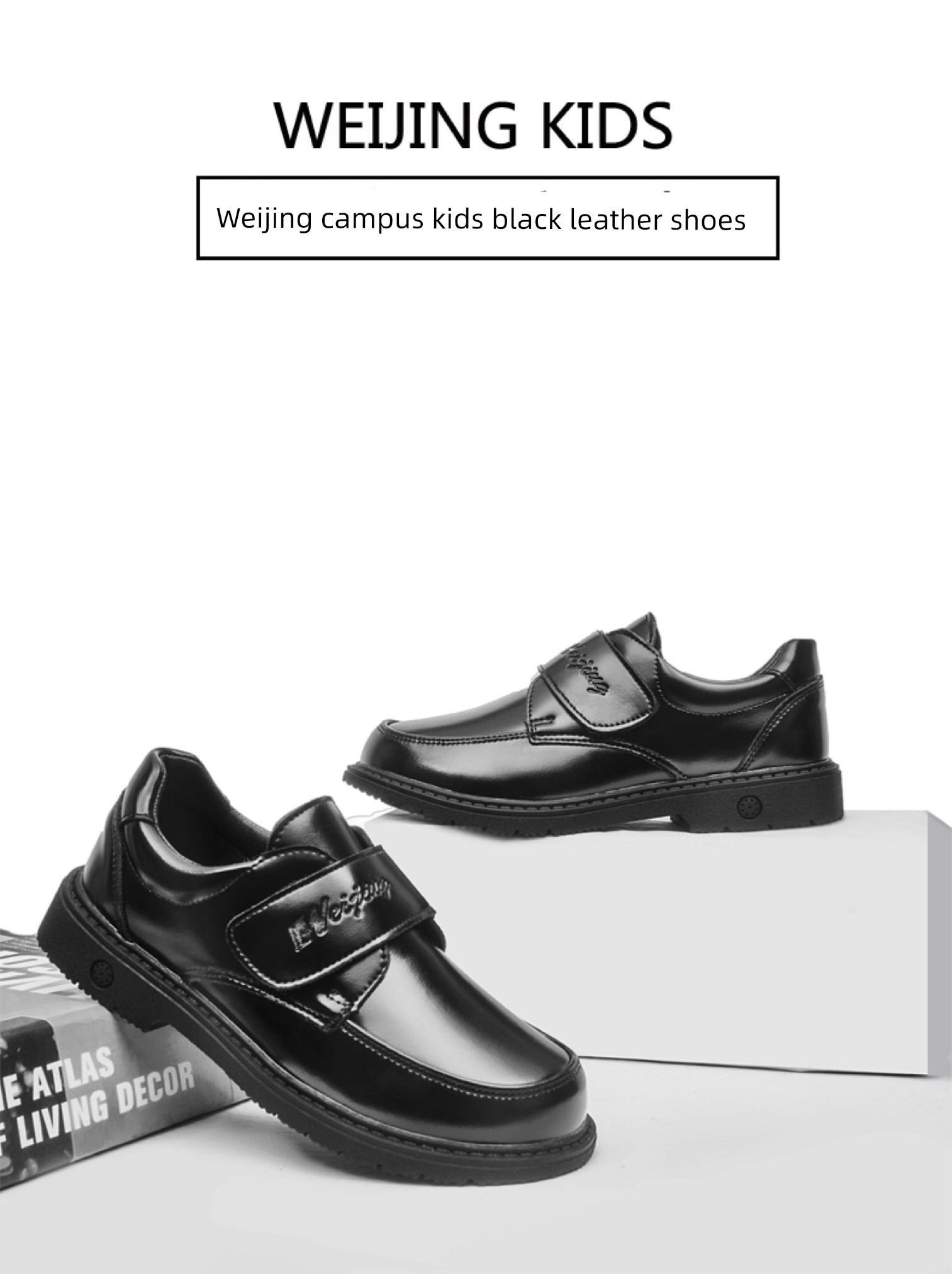 Boys' Performance Spring & Fall New Arrival Soft Bottom Student Leather Shoes — 11