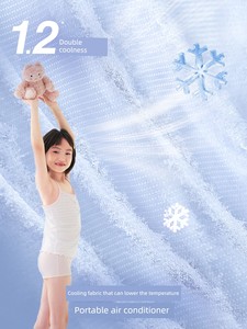 【Ice Silk】Likeuu Children's Underwear for Girls, Summer Thin, Cool Sensation, Triangle and Boxer Shorts for Boys, Cl