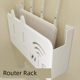 Wireless wifi TV set-top box router rack without punching storage box wall-mounted decorative cover box