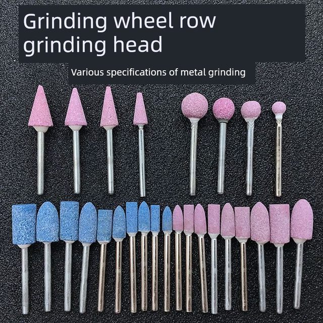 Flow stone grinding wheel grinding head electric grinding head polishing small sand wheel jade carving metal mold grinding head