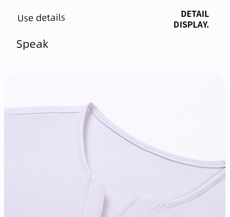 Gemeizi Maternity Pajamas Short Sleeve Summer Pregnancy Prenatal Modal Postpartum Nursing Homewear with Chest Pad Set — 47