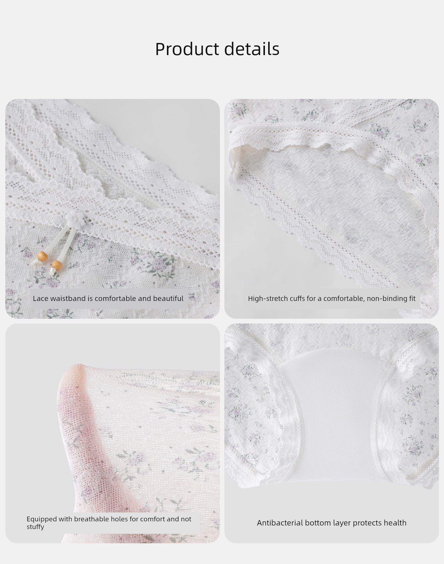 Ying's Maternity Underwear, Low-Waist Pure Cotton with Extended Crotch, Specially Designed for Pregnancy, 10A Antibacterial, 2026 Autumn New Model — 17