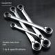Shangjiang Ratchet Wrench Tool Two-way Quick Four-Open Plum Blossom Wrench Automotive Repair Hardware Tool