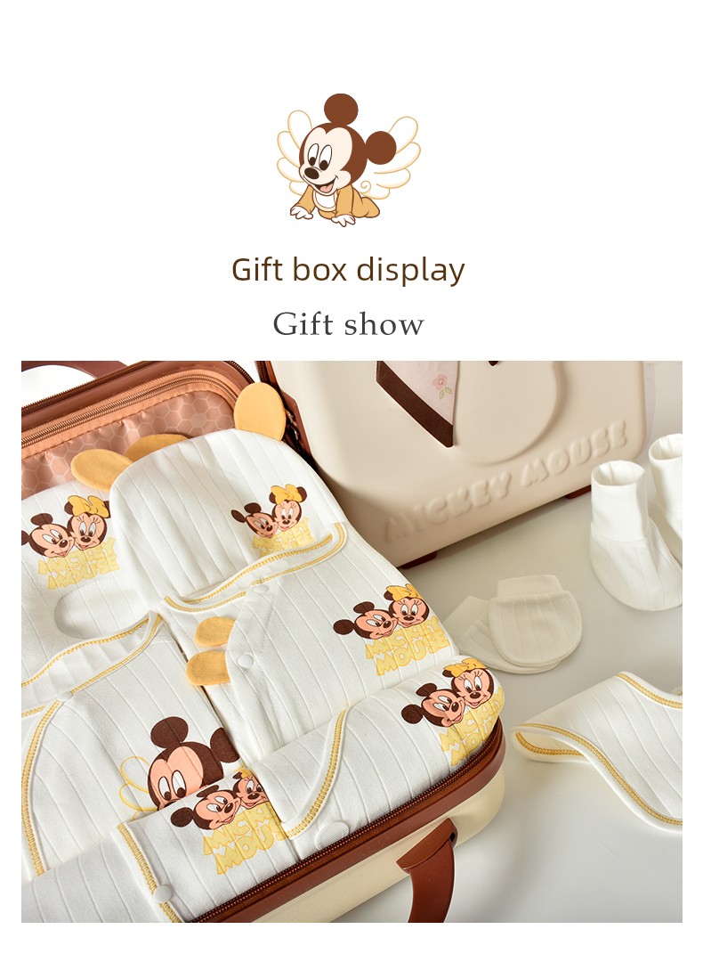 Disney Baby Gift Box Set Newborn Clothes Newborn Baby Full Moon Birth Meet Gift Supplies Upscale — 18