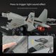 1 72 J15 J20 alloy fighter model children's toy simulated military aircraft ornaments resistant to falling