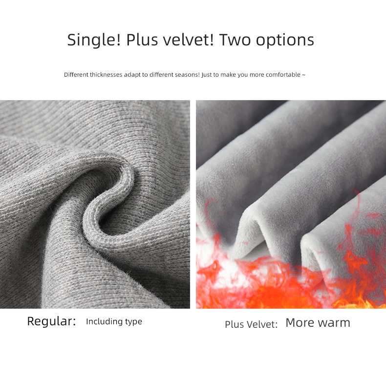 female Autumn and winter Plush ins Show thin Versatile Sports pants