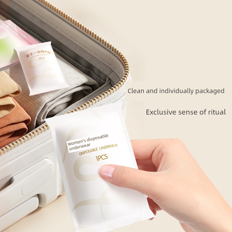 Ankexin Milk Silk Disposable Underwear for Pregnant Women, Daily Use, Portable, Individually Packaged — 4