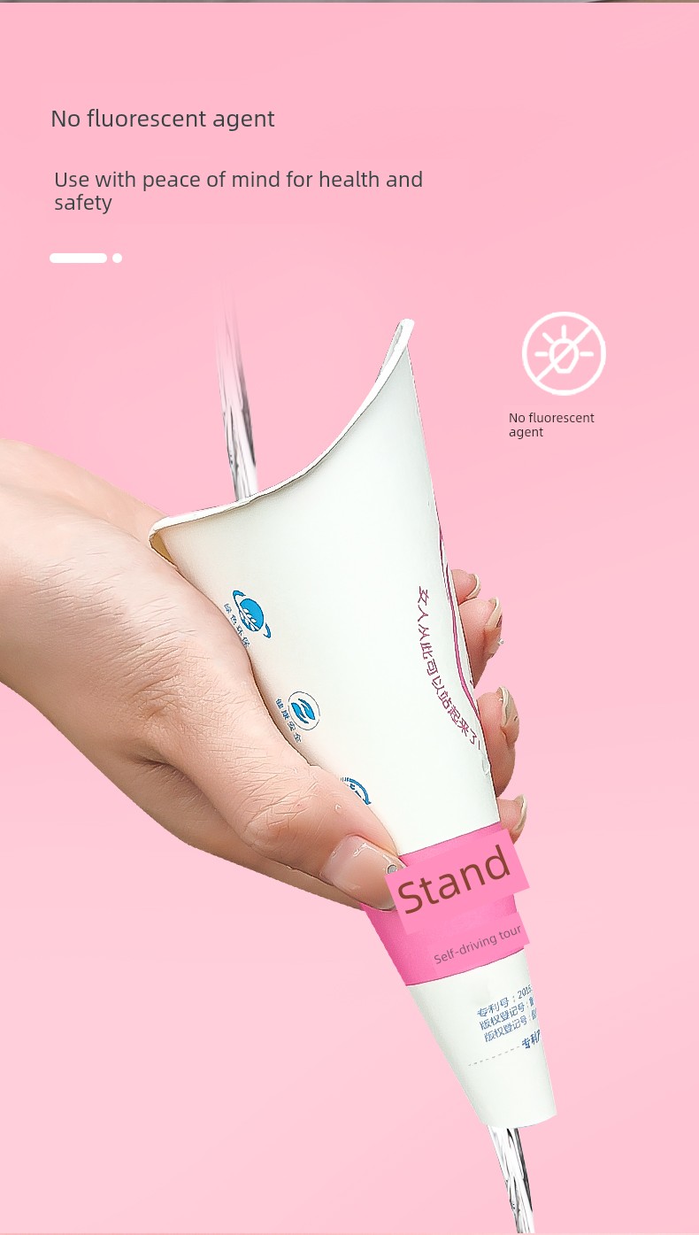 Standing Urination Device for Women, Disposable Urinal for Pregnant Women, Eliminates the Need to Squat, Allows Girls to Urinate While Standing — 9