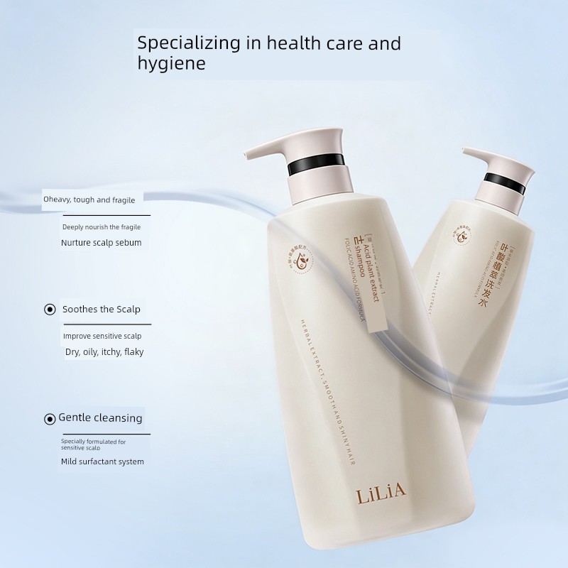 Special Anti-Dandruff and Oil-Control Shampoo for Pregnant Women, Can Be Used as a Shower Gel and Conditioner Set, Hair Washing Cream — 4
