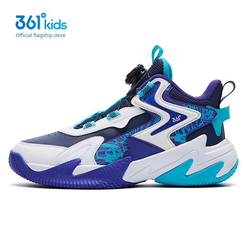 Brave Warrior | 361 Kidsren's Shoes, Boys' Basketball Shoes, Professional Practical Autumn New Breathable Youth and Kidsren's Sports Shoes — 3