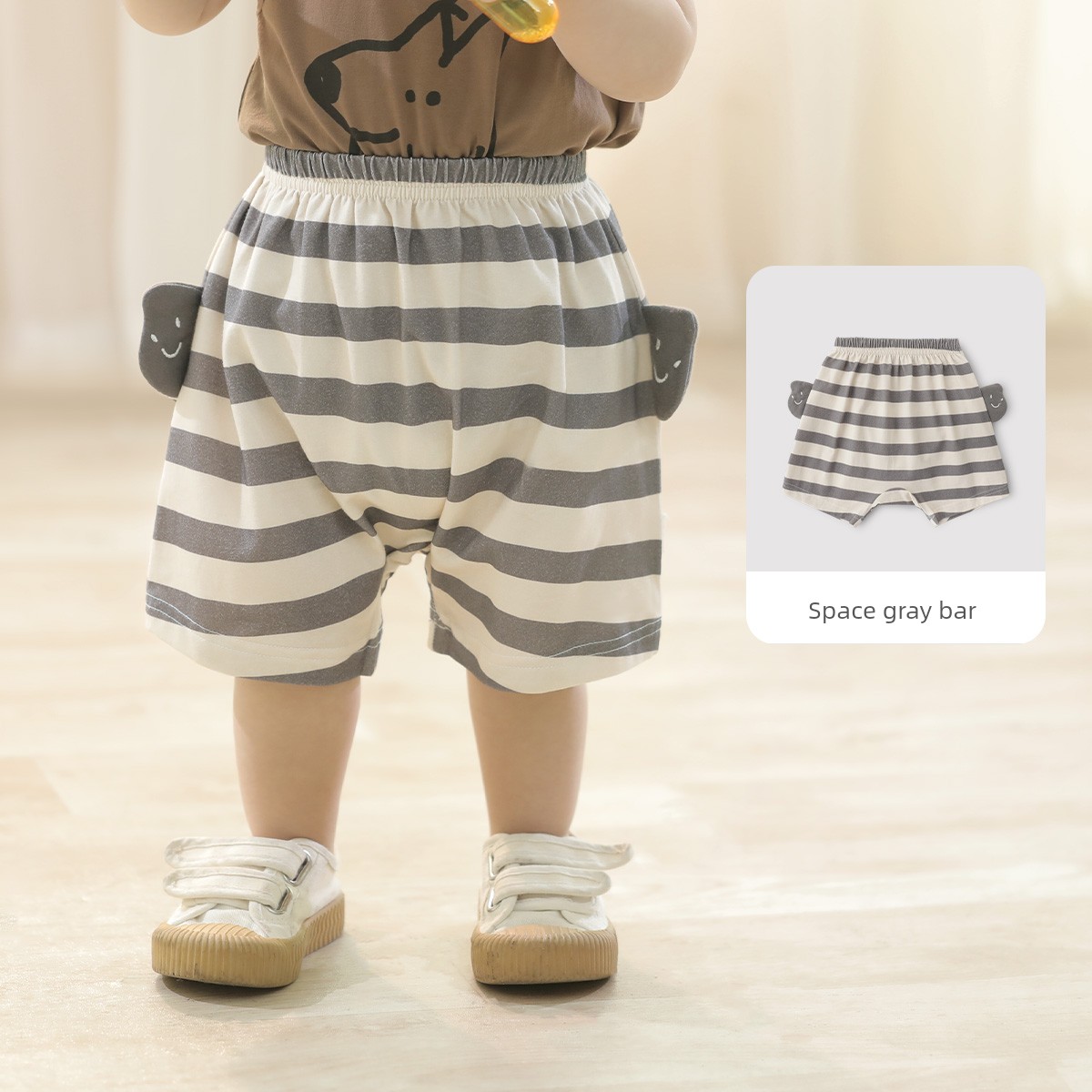 Baby Big Butt Summer Thin Toddler Fifth Pants Kids Shorts Super Cute Cute Casual Pants Baby Pants — 4