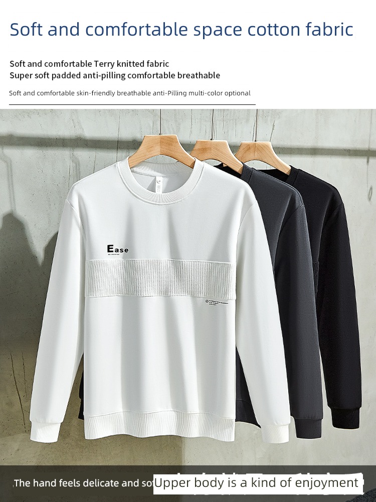 Autumn and winter No cap Minority Pullover Space cotton Sweater