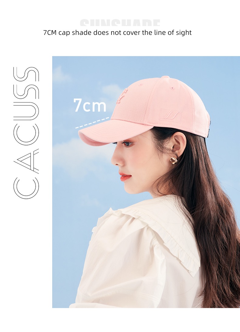 CACUSS female autumn Big head circumference Wearable Versatile Hat