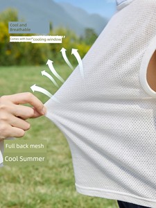 Kaka Panda Baby Vest Boys' Mesh Sleeveless T-Shirt Kidsren's Summer Clothes Baby Clothes Girls Casual Tops