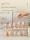 Blind box storage display cabinet cute transparent acrylic desktop display stand hand-doll doll dustproof display box