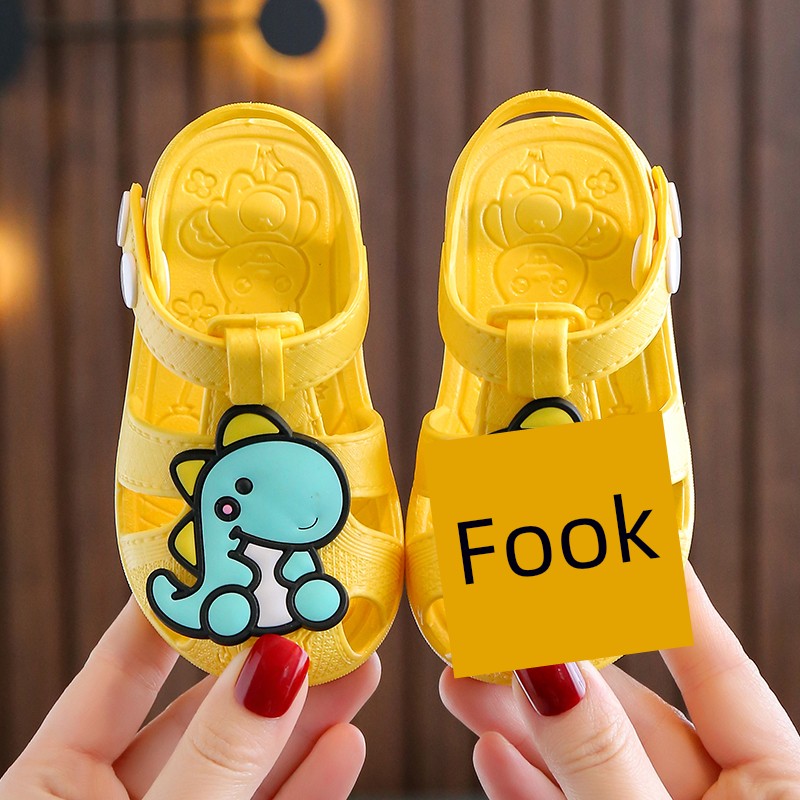Children's Plastic Non-Slip Soft Bottom Summer Closed Toe Sandals — 4