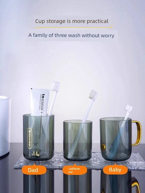 Dormitory mouthwash cup student toothbrush cup portable travel washing set high school tooth cup storage box tooth cup