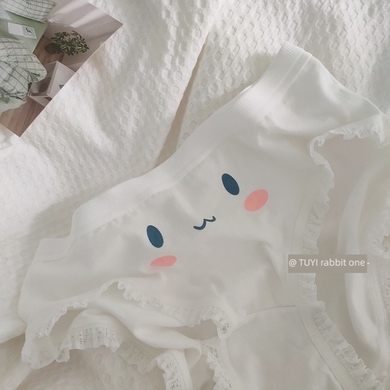 Lolita girl student Sweet Cinnamoroll  lesbian  underpants