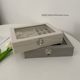Jewelry box earring special storage box high-end ring earring earring necklace anti-oxidation jewelry storage box