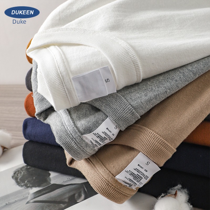 Pounds 320G Three books Solid color pure cotton Long sleeve T-shirt
