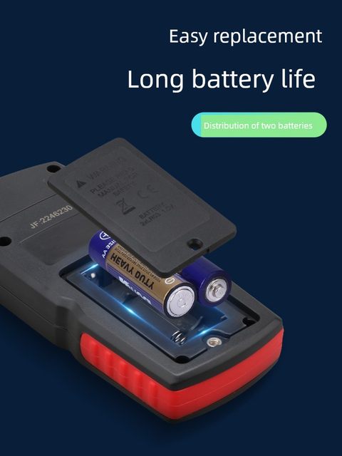 Japan three-quantity digital display tachometer contact laser speed meter non-contact strobe tachometer tachometer measurement speed measurement