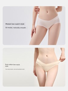 Manxi Maternity Underwear for Women in Early, Mid, and Late Pregnancy, Postpartum, Pure Cotton, Antibacterial, Low-Waist