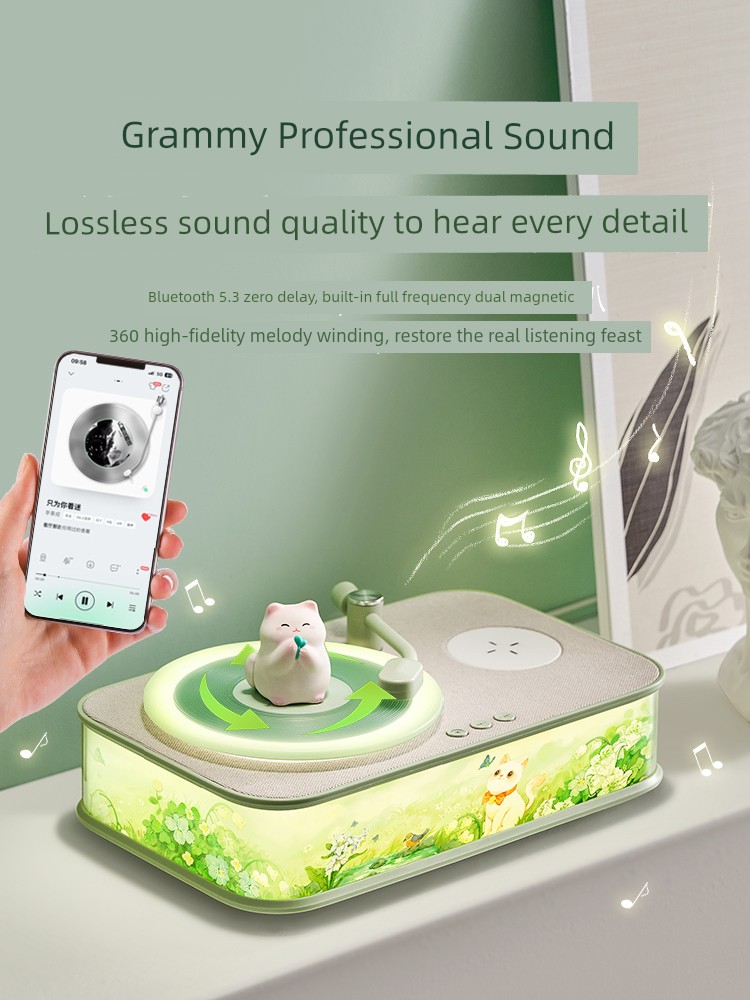 Birthday Gift for Girls, Graduation Gift for Best Friends, Practical and High-End Aromatherapy Bluetooth Speaker, Night Light