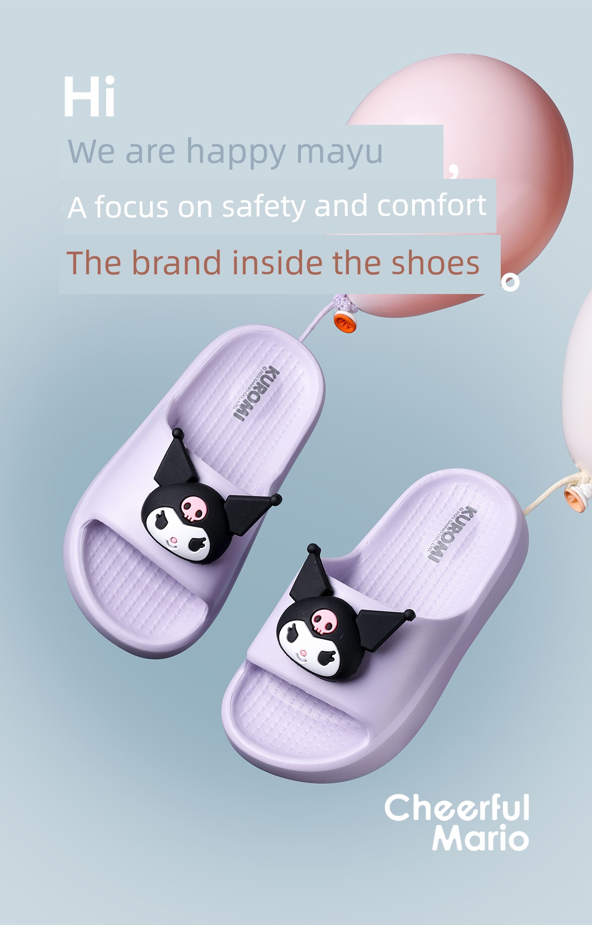 Kuromi Children's Slippers for Girls, Summer Indoor Home Bathroom Bathing 2026 New Model Parent-Child Girls' Slippers — 1