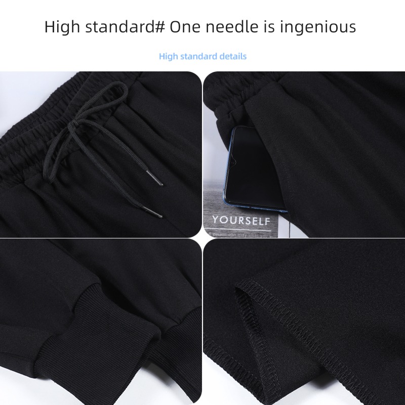 Tie one's feet spring and autumn High waist radish Big size leisure time Sports pants