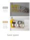 Lazy corner refrigerator side door partition clamp adjustable classification sorting storage partition baffle partition