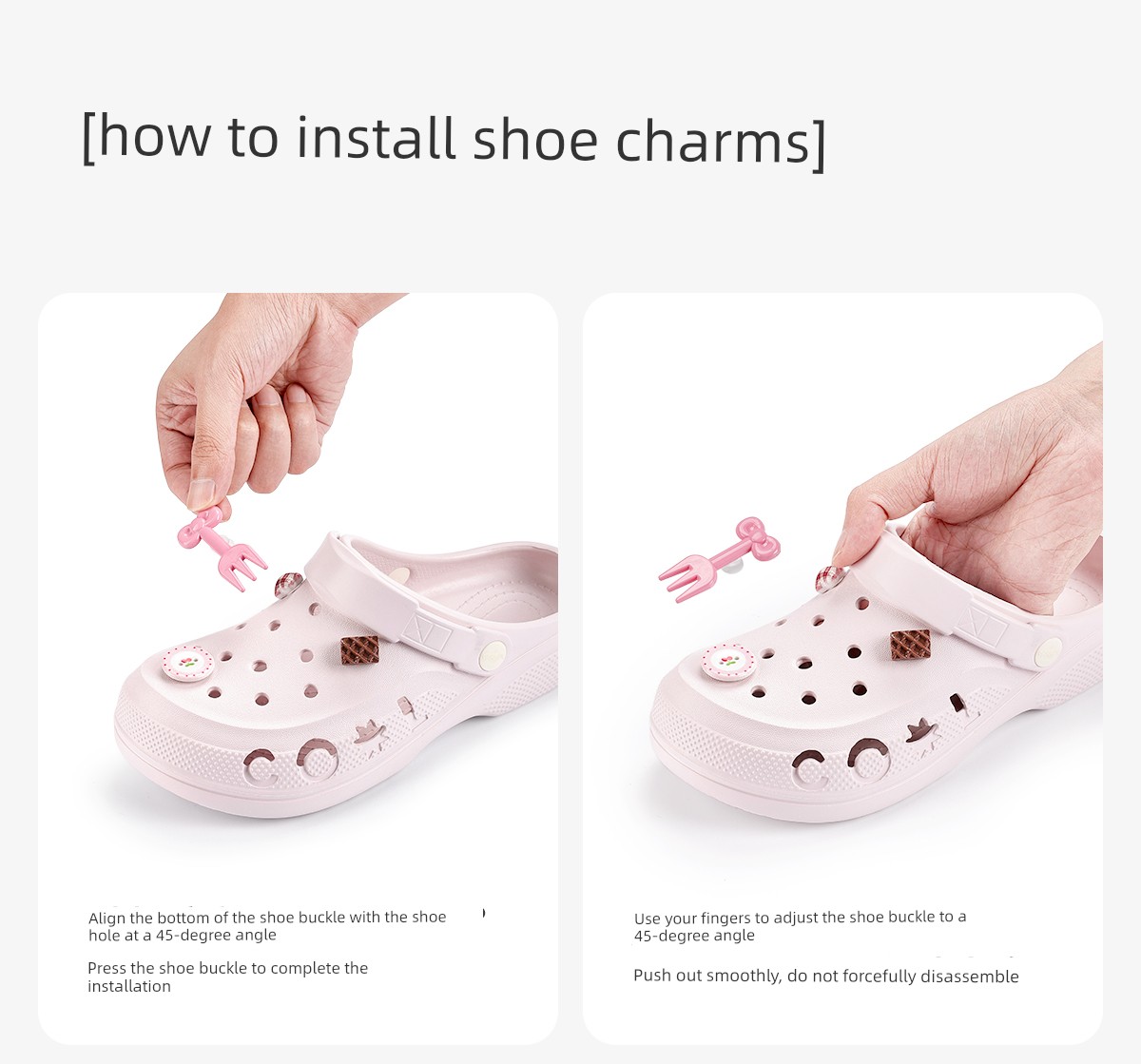 Balabala Children's Slippers for Girls, Summer Baby Clogs, Closed-Toe Cartoon Cute Bath Slippers for Kids — 10