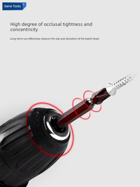 Strong magnetic cross-sized head electric drill wind batch set electric screwdriver anti-slip beaker driver head magnetic ring