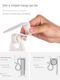 Imported hair dryer storage rack for Japanese imported hair dryer without punching toilet bathroom hair dryer storage placement rack for air hanger