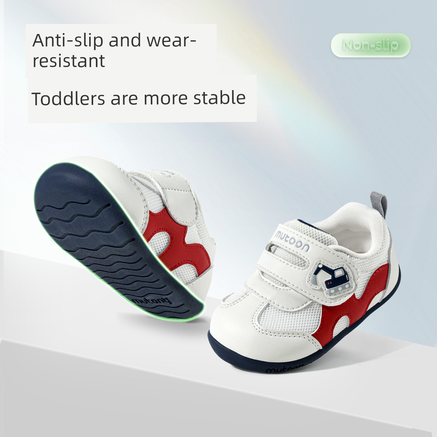 Muttong Baby Thin-Soled Pre-Walking Shoes 2026 Spring and Autumn New Model for 6-18 Months Baby Girls and Boys Soft-Soled Walking Shoes — 3