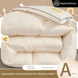 Soybean Fiber Student Thickened Heattech Single Quilt