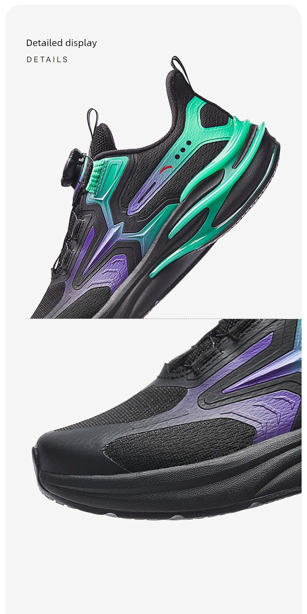 Anta Kids Boys' Running Shoes 2026 Autumn New Model Professional Breathable Sports Shoes for Boys — 43