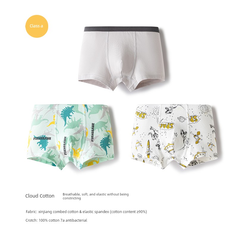Balabala without Pp 3 Pairs/pack Children's Underwear — 4