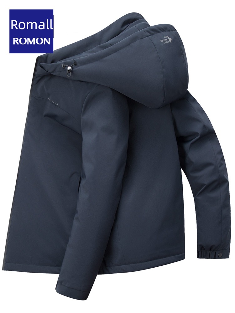 Romon live broadcast Detachable cap man have cash less than that is registered in the accounts Down Jackets