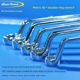 Solid-Naval Purple Dot Metric 90 Double Plum Blossom Wrench High-Strength Glasses High Neck Dual-Use Twelve-Gate Plum Blossom Wrench