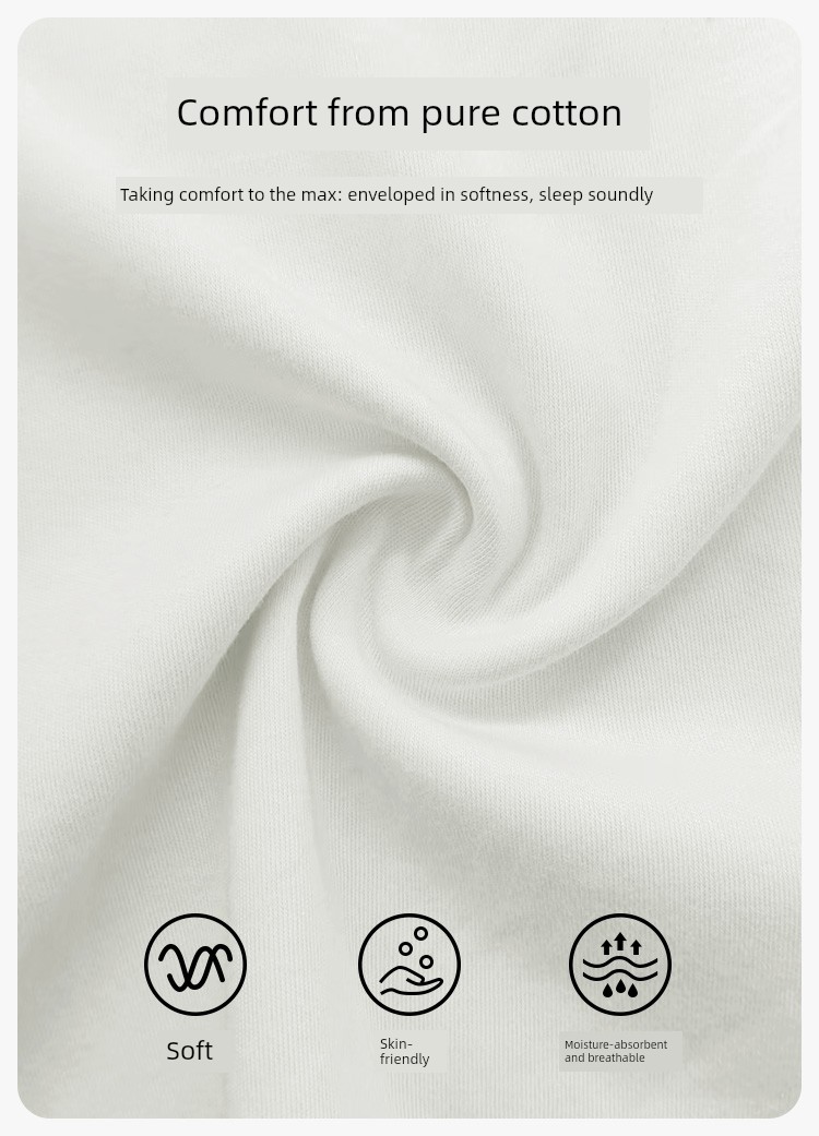 Free Hat with Winter Maternity Wear, Pure Cotton Nursing Pajamas, Spring and Autumn Postpartum All-Season Maternity Loungewear Set — 6