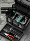 Green Forest Multifunctional Electric Hardware Tool Storage Box Stacking Woodworking Toolbox Industrial Grade Extra Large Large Capacity