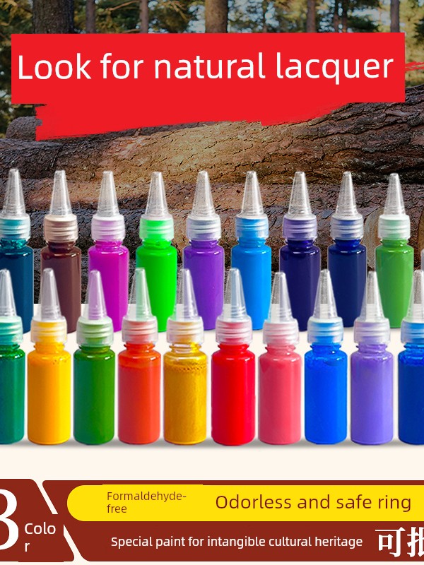 Natural Paint Drifting Paint Floating Paint Fan Paint DIY Commercial Wholesale Non-Heritage Paint Cultural and Creative Teaching Materials Bottled