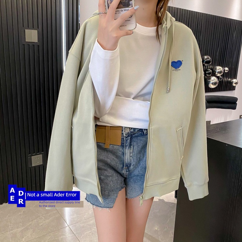 ADER   ERROR quality goods love Embroidery easy Cardigan