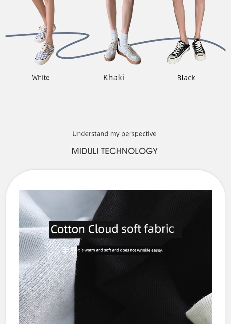 Summer Outwear Thin Pure Cotton Shorts for Pregnant Women — 5